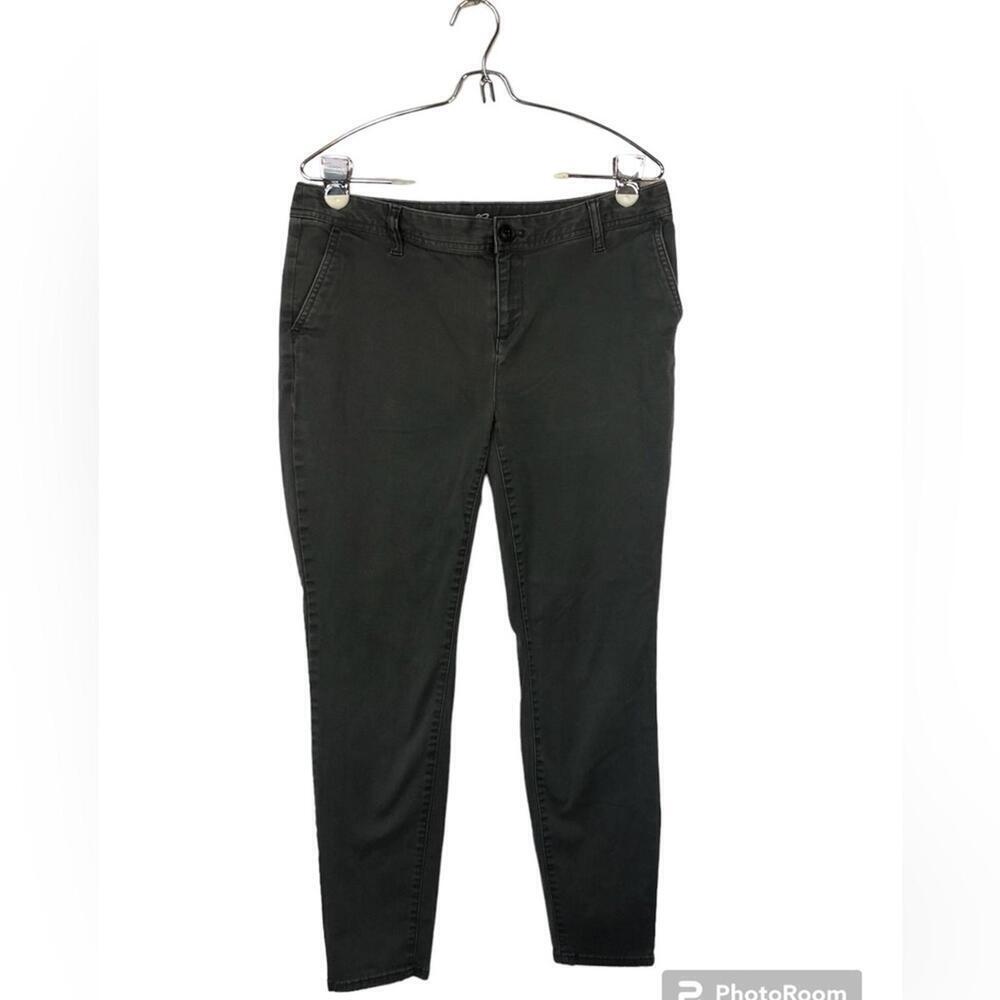 Eddie Bauer Women’s Pant Jeans Gray Slightly Curvy Skinny Soft Comfy